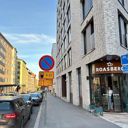 Executive Studio, Metro 150m, Easy Access Lejlighed Helsinki